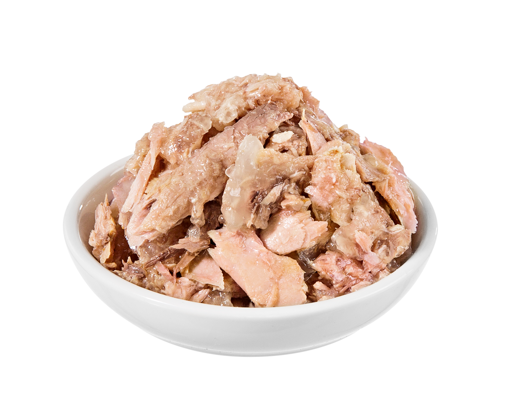 PrimaCat Fillets with tuna and chicken in jelly cat food, serving picture
