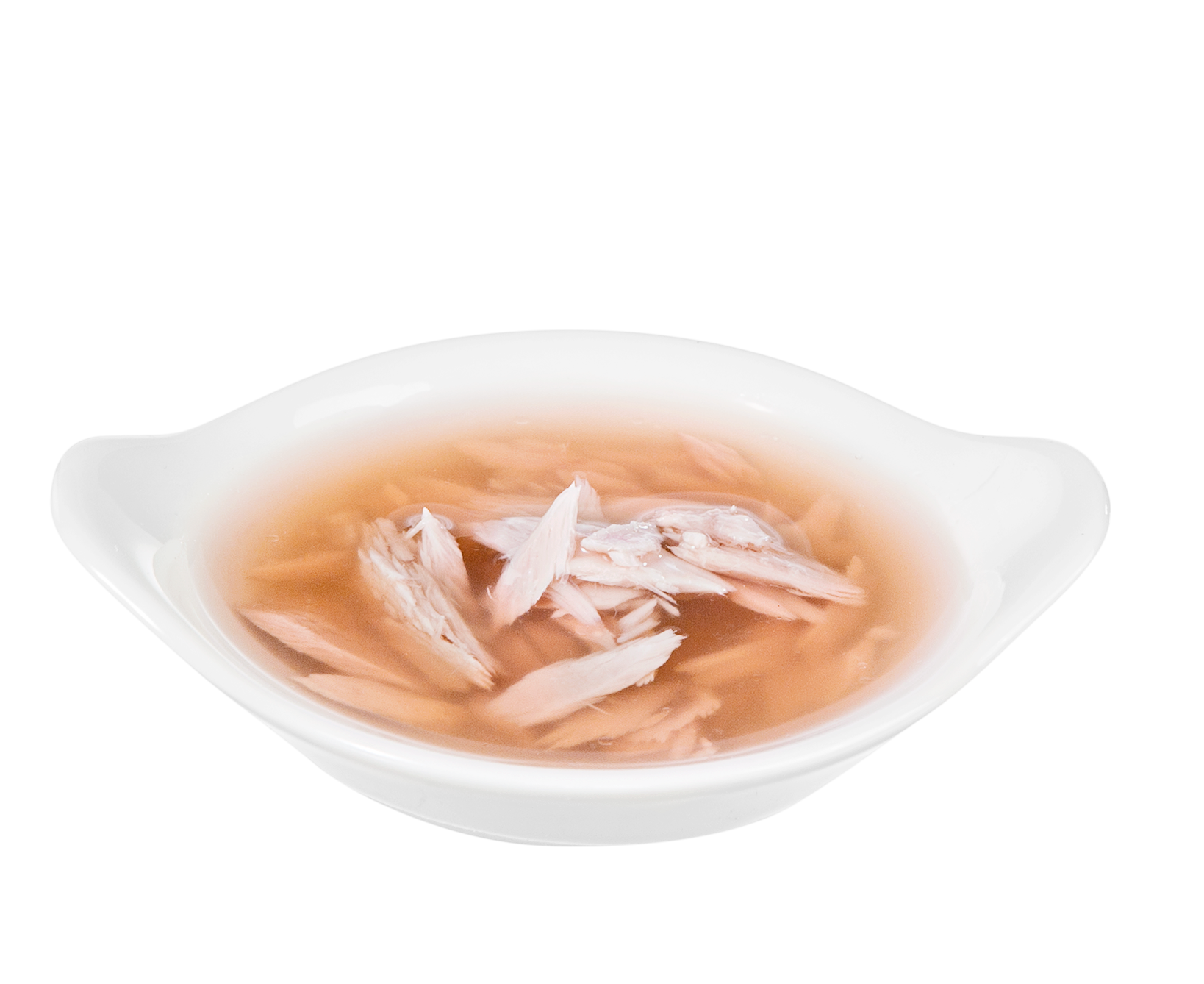 PrimaCat Soup kattmat med tonfisk i buljong, serveringsbild