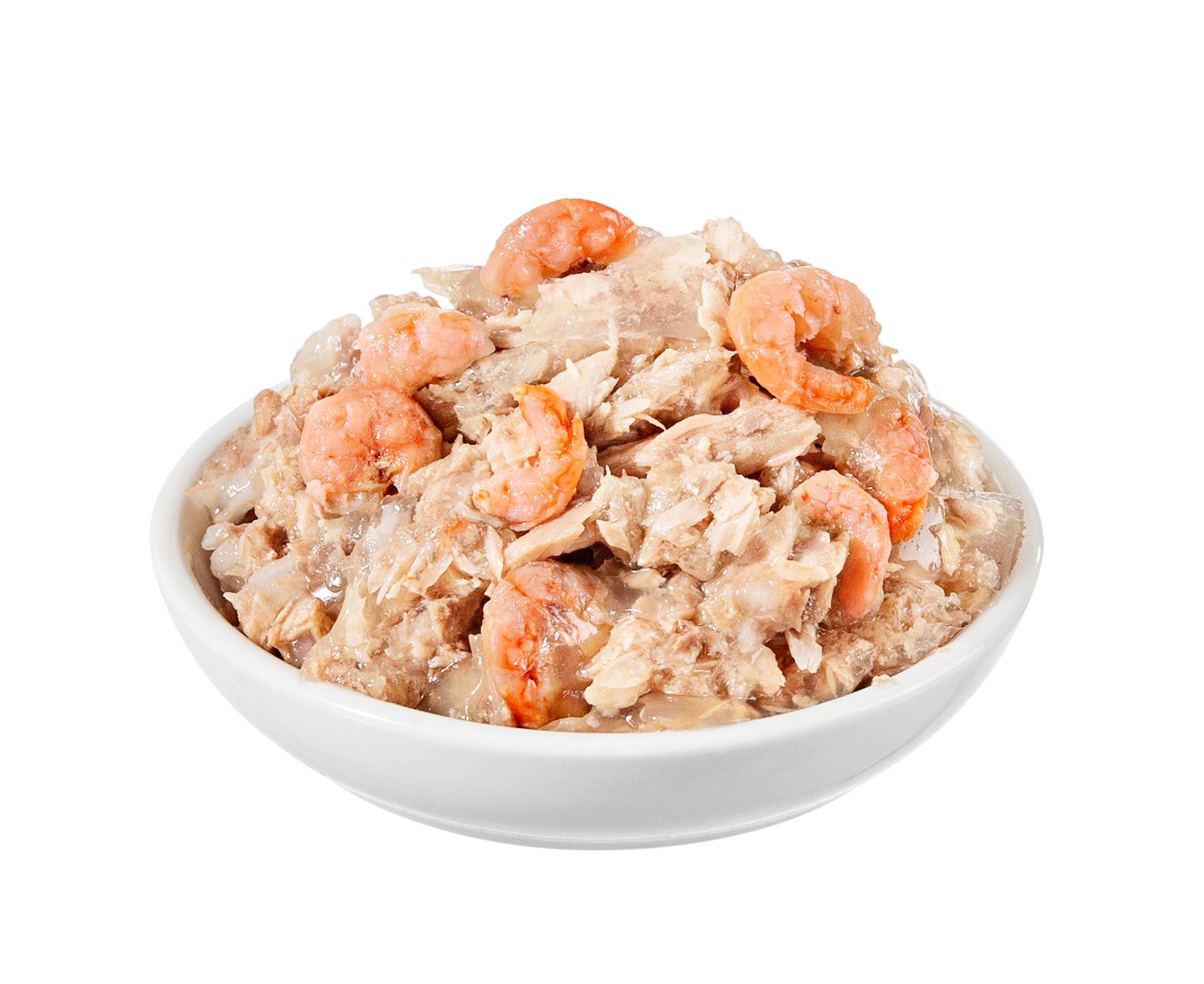 PrimaCat Fillets tuna & shrimps in jelly cat food, serving picture